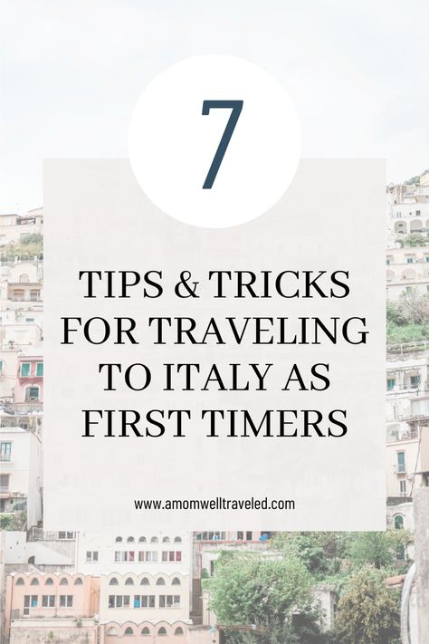 Planning a trip to Italy for the first time? Don't worry, we've got you covered! From navigating the stunning historical cities and savoring mouth-watering cuisine to experiencing the rich culture and awe-inspiring landscapes, our 7 tips and tricks will ensure a unique and unforgettable Italian adventure. Keep reading to uncover the secrets to a stress-free and memorable Italian vacation! Italy Travel Checklist, First Time Trip To Italy, Italian Travel Tips, First Trip To Italy Travel Tips, Travel To Italy Tips, Italy Travel Essentials, First Trip To Italy, Planning Trip To Italy, Italy Travel Must Haves