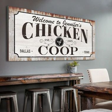 Farmhouse / Homestead - Tailored Canvases Family Room Wall Art, Horse Stall Sign, Farm Wall Decor, Stall Signs, Family Homestead, Modern Farmhouse Wall Decor, Ranch Sign, Family Room Walls, Kitchen Hanging