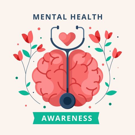 Health Awareness, Mental Health Awareness, Graphic Resources, Brain, Medical, Health