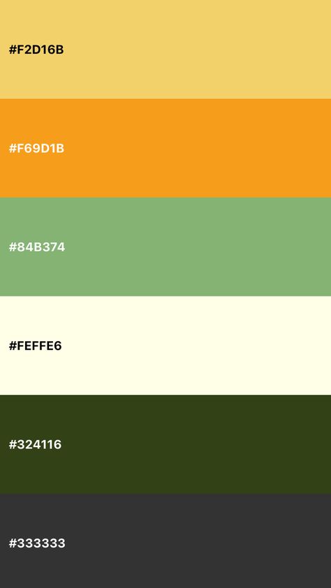 First try at creating my own color palette for the wedding! (Top to bottom) Gold, chanterelle, sage, ivory, forest, and charcoal. Green Circle, Color Palette Yellow, Brand Color Palette, Colour Code, Wedding Top, Wallpaper Images, Phone Wallpaper Images, Apple Wallpaper, Social Media Design Graphics