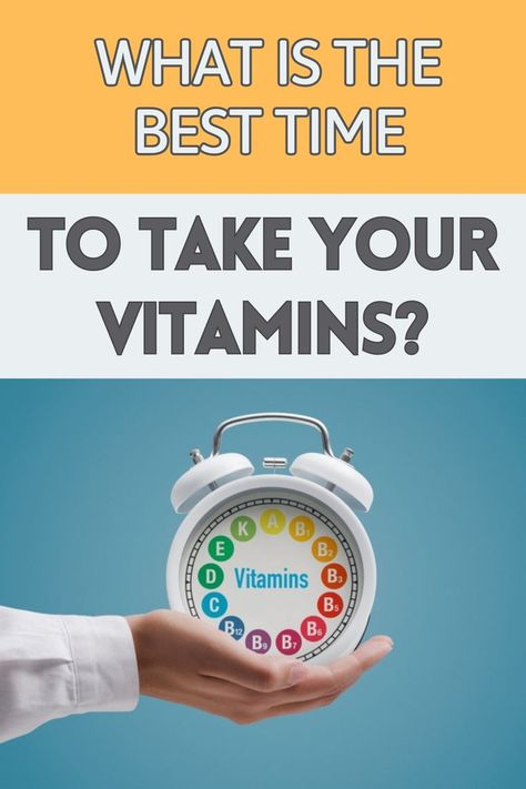 best time to take vitamins Multivitamin Benefits, Take Vitamins, Take Your Vitamins, Benefits Of Vitamin A, Stomach Acid, Daily Vitamins, Circadian Rhythm, Vitamin B5, Vitamin B12