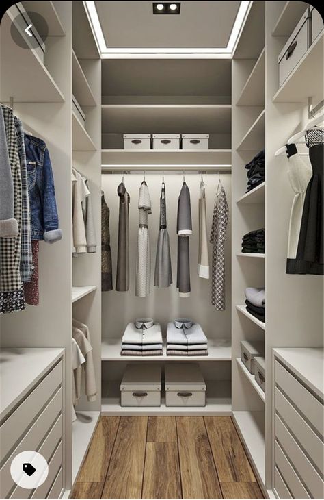 Walk In Closet Small, Small Walk In Closet, Walking Closet, Dream Closet Design, Closet Design Layout, Walk In Closet Design, Closet Renovation, Closet Layout, Wardrobe Room