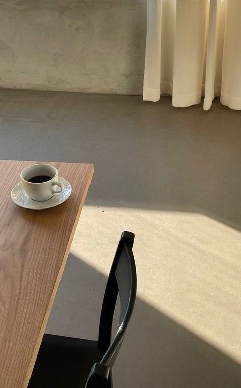 minimal photo, black chair and wooden table, sunlight Cowgirl Vibes, Classy Aesthetic, Minimal Aesthetic, Minimalist Photography, Minimalist Wallpaper, Coffee And Books, Beige Aesthetic, Brown Aesthetic, Minimalist Aesthetic