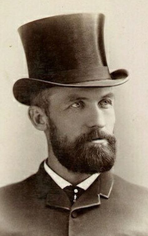 1890's Vintage Beard, Vintage Men Style, Beards And Mustaches, Victorian Men, Victorian Gentleman, Vintage Gentleman, Antique Photography, Call Of Cthulhu, Images Vintage