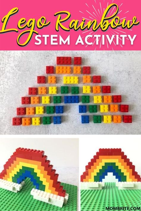 Lego Shapes Ideas, Lego Learning Activities Preschool, Easy Legos To Build, Simple Lego Ideas To Build, Lego Activities For Kindergarten, Classroom Recipes For Kids, Easy Lego Builds For Kids, Lego Ideas To Build Instructions, Lego Instructions Step By Step