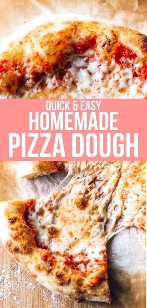 Pizza Dough Instant Yeast, Pizza Crust Recipe Easy, Quick Pizza Dough, Homemade Pizza Dough Easy, Best Pizza Dough Recipe, Homemade Pizza Crust, Pizza Dough Recipe Easy, Best Pizza Dough, Best Homemade Pizza