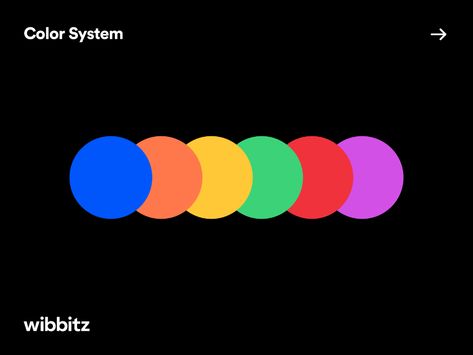 Color System - Wibbitz by Filip Justić for Balkan Brothers on Dribbble Primary Colour Palette, Colour Palette Design, Ui Ux 디자인, Of Logo Design, Brand Color Palette, Neon Design, Color Palette Design, Web Layout Design, Marca Personal