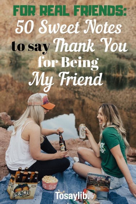 For Real Friends: 50 Sweet Notes to say Thank You for Being My Friend  Do you have an amazing friend that you love and appreciate dearly? We’ve created a list of 50 ways to say thank you for being my friend to that special friend in your life.   #thankyounoteforafriend #thankyouforbeingmyfriend  #sweetnotesforfriend Thanks For Being In My Life Friendship, Love You Friend Funny, Special Friend Quotes Thankful For, Thank You To Friends Friendship, Thanks For Friendship Quotes, Thank You For Being Such A Good Friend, Blessed To Have A Friend Like You, Message To Best Friend Friendship, Nice Things To Say About A Friend