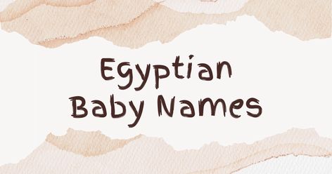 Check out our list of best Egyptian names or generate your own Egyptian boy or girl names via AI. Egyptian Names For Boys, Ancient Egyptian Names, Baby Names Ideas, Names Generator, Egyptian Names, Names Ideas, Name Generator, Boy Names