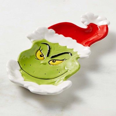 Christmas Dinnerware Sets, A Charlie Brown Christmas, Pottery Christmas, Christmas Dinnerware, Table Setting Inspiration, Ceramic Spoon Rest, Cookies For Kids, Charlie Brown Christmas, Grinch Stole Christmas