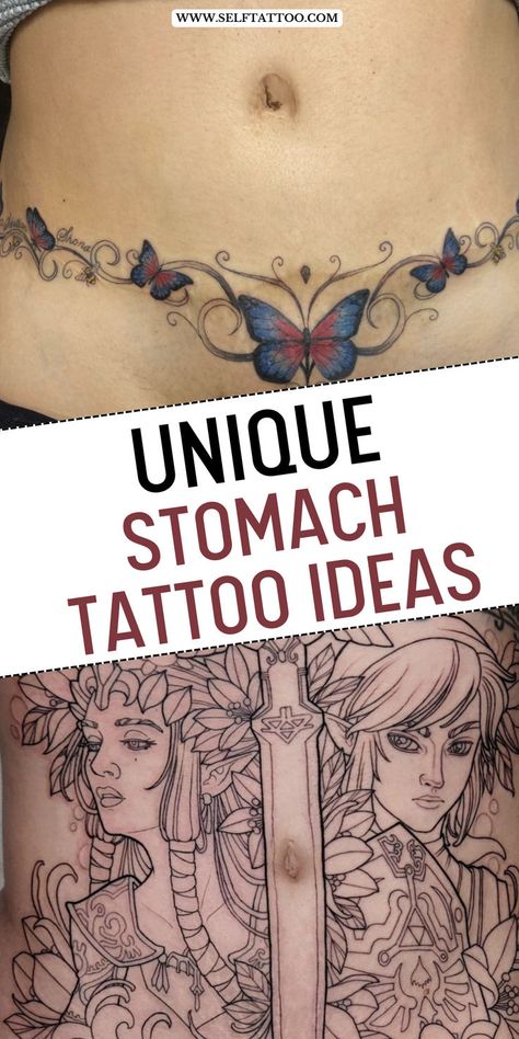 Discover what you need to know before getting stomach tattoos with our comprehensive guide, perfect for women and men alike. Explore insights on feminine and masculine designs, including ideas for the lower and side areas. Delve into our article for inspiration that celebrates body positivity and personal style Moth Stomach Tattoo, Stomach Tattoo Ideas, Lower Stomach Tattoos For Women, Self Tattoo, Meaningful Tattoos For Men, Lower Stomach Tattoos, Stomach Tattoo, Feminine And Masculine, Hidden Tattoos