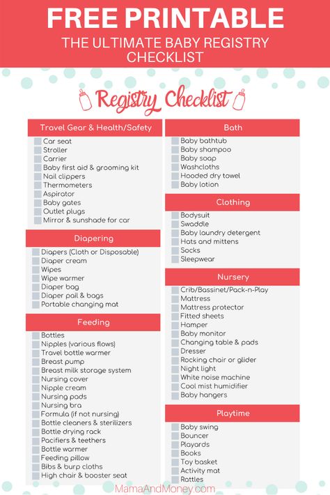 Ultimate Baby Registry Checklist, Baby Essential Checklist, Registry Must Haves, Newborn Checklist, Mom Checklist, Baby Registry List, Amazon Baby Registry, Baby Care Essentials, Baby Registry Checklist