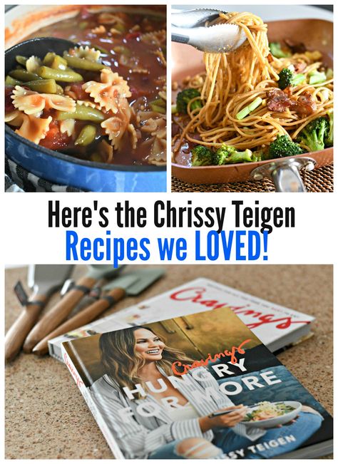 Cravings By Chrissy Teigen Recipes, Cravings Chrissy Teigen, Chrissy Tiegan, Chrissy Teigen Recipes, Comfort Food Recipes, Chrissy Teigen, Cooking Ideas, Cookbook Recipes, Foods To Eat