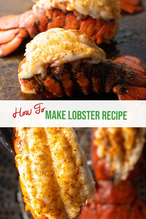 Boil Lobster Tail, How To Prepare Lobster, Cook Lobster Tails, How To Make Lobster, Baked Lobster Tails, Fried Lobster Tail, Lobster Tail Recipe, Cook Lobster, Lobster Recipe