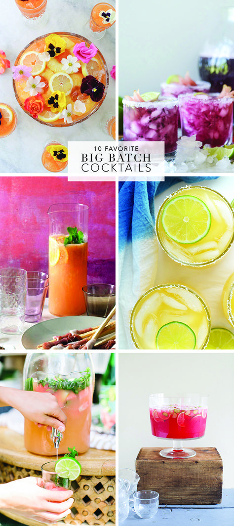 Alice and Lois10 Favorite Big Batch Cocktails - Alice and Lois Wedding Batch Cocktails, Cocktails For Birthday Party, Batch Brunch Cocktails, Big Batch Pink Cocktail, Fun Batch Cocktails, Big Batch Cocktails Wedding, Batch Cocktails Spring, Big Batch Mock Tail, Summer Solstice Cocktails