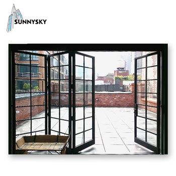 Acordeon Doors, Balcony Folding Door, Foldable Grill Door For Balcony, Glass Door For Balcony, Doors For Balcony, Folding Glass Doors Interior, Spanish Style Doors, Accordian Door, Accordion Folding Doors