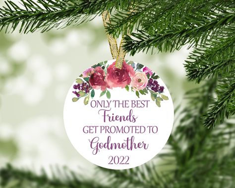 Wedding Party Proposal, Gifts Sign, Proposal Gifts, Will You Be My Bridesmaid, Be My Bridesmaid, Personalized Christmas Ornaments, Godmother, Bridesmaid Proposal, Gift Registry