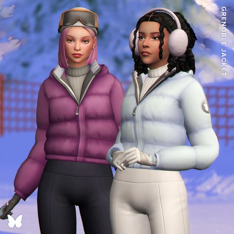 High Altitude Set by Joliebean | Patreon Ts4 Cc Maxis Match Winter Clothes, Sims 4 Winter Jacket Cc, Sims 4 Jacket Accessory Maxis Match, Sims 4 Winter Clothes Cc Maxis Match, Sims 4 Maxis Match Winter Clothes, Sims 4 Winter Cc Maxis Match, Sims 4 Clothes Winter, Sims 4 Winter Jacket, Sims 4 Cc Clothes Cold Weather