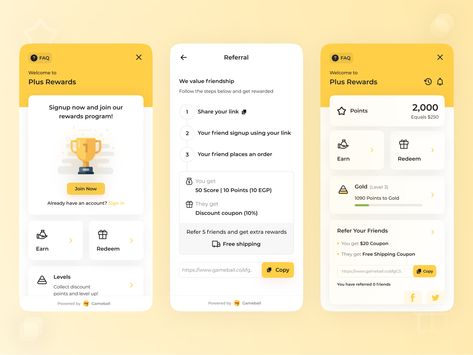 Gamification Ui, Loyalty Program Design, Reading Rewards, App Inspiration, Ux App Design, Card Ui, Ui Ux App, Programming Apps, Loyalty Rewards Program