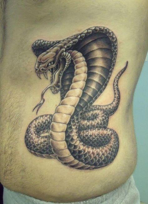 21+ King Cobra Tattoo Designs & Ideas | PetPress Tatoos Snake, King Cobra Tattoo, Tattoo Cobra, Tattoo Special, King Cobra Snake, Tato Tradisional, Rooster Tattoo, Cobra Tattoo, Tattoo Snake