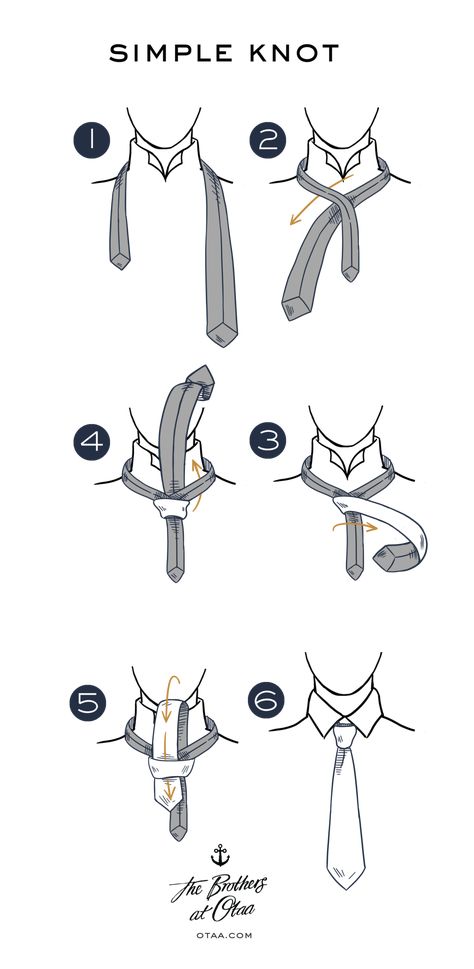 How To Tie A Tie, Simple Tie Knot, How To Tie A Necktie, Tie A Tie Easy, Cool Tie Knots, Tie Knots Men, Fabric Manipulations, Tie Drawing, Tie A Necktie