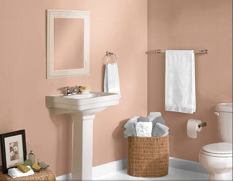 sherwin-williams paint - smoky salmon Plum Bathroom, Smoky Salmon, Popular Interior Paint Colors, Most Popular Paint Colors, Brown Paint Colors, Purple Bathrooms, Popular Paint Colors, Indigo Batik, Vintage Dining Room