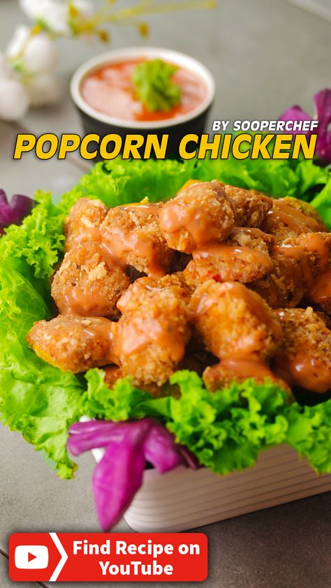 Crispy and Tender Popcorn Chicken Recipe. Wonderful snack to make a part of your dinner table. Give this Popcorn Chicken Recipe a try and do share your feedback with us. #PopcornChicken​ #Popcorn #chickenrecipes ##pinterestrecipes #pinterestideas #pinterestworthy #foodphotos #foodpics #foodphotography #foodimages #pinterestinspired #foodstyling #Sooperchef #foodpresentation #snack #teatimesnack Chicken Popcorn, Popcorn Chicken Recipe, Snack To Make, Korean Chicken, Popcorn Chicken, Weekend Meals, Snacks To Make, Tea Time Snacks, Yummy Chicken Recipes