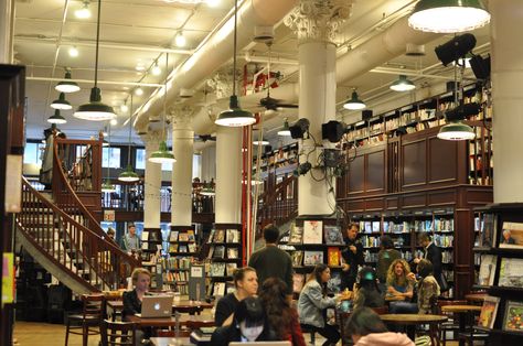 Wonderful bookstore with a real community vibe in SoHo (Lafayette/Broadway). Also has a great cafe for getting some work done with fast wifi. Soho Cafe, Coffee Shop New York, New York Downtown, Nyc Coffee Shop, Cafe Nyc, York Things To Do, Nyc Coffee, Museum Of Ice Cream, Soho Hotel