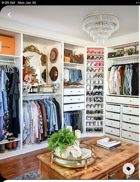 Closet Room Ideas Bedrooms, Room Into Walk In Closet, Spare Bedroom Into Walk In Closet, Spare Bedroom Closets, Master Closet Design, Closet Room Ideas, Organized Closet, Dressing Room Closet, Dream Closet Design