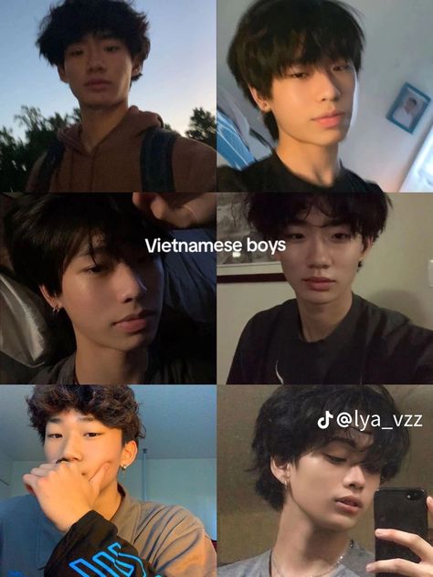 Cute American Guy, Asian Guy Streetwear, Hair Inspo Guys, Mullet Asian Men, Asian X Black, Asian Teenager Boy, Asian American Boy, Men My Type, Male Pfp Aesthetic