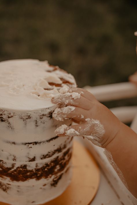 Outdoor Smash Cake Session, Natural Cake Smash, 1st Birthday Photo Shoot Outdoor, Home First Birthday Photoshoot, First Birthday Simple Photoshoot, Diy Smash Cake Photoshoot Outdoor, 1st Birthday Photos Outdoor, 1st Birthday Party Photos, Simple First Birthday Photoshoot Outside