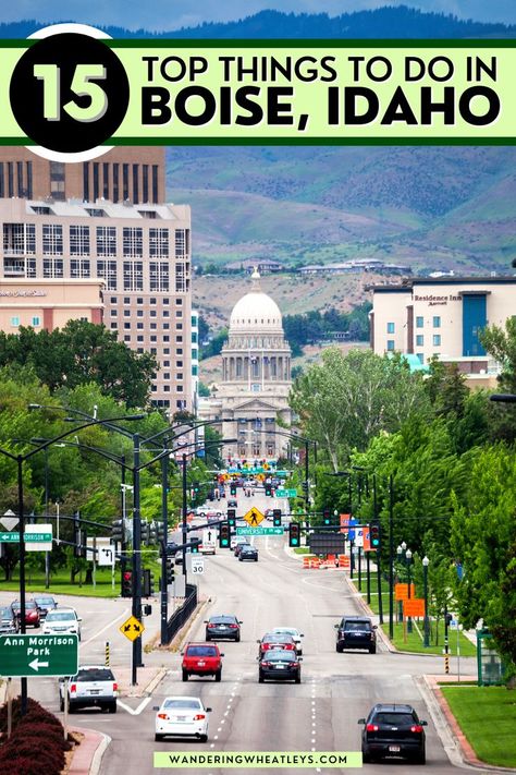 Planning a Idaho vacation? Discover the 15 best Things To Do in Boise Idaho, including top attractions, outdoor adventures, plus family-friendly activities in Boise! I places to go in Idaho I USA travel I Boise attractions I Boise parks I murals in Boise I things to do in Idaho I attractions in Boise I where to eat in Boise I travel in Boise I Idaho travel guide I Boise tours | Idaho tours I Boise vacation I Boise events I Idaho events I Boise wineries I Boise travel tips I #Boise #USA #Idaho Boise Idaho Travel, Boise Idaho Things To Do In Fall, Things To Do Idaho, Boise Idaho Things To Do In Winter, Things To Do Boise Idaho, What To Do In Boise Idaho, Downtown Boise Idaho, Boise Idaho Things To Do In, Things To Do In Boise Idaho