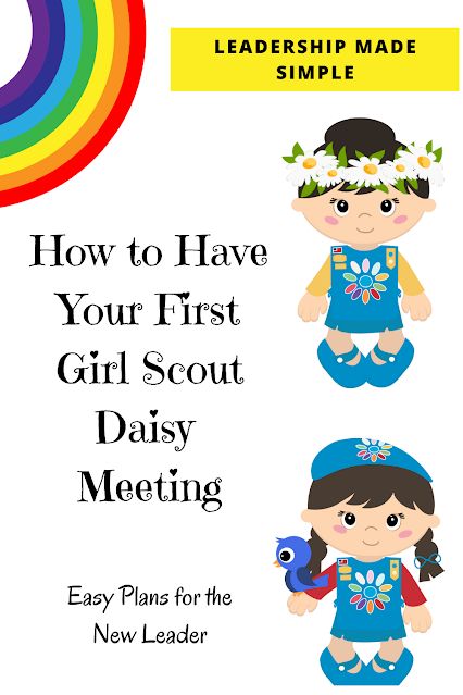 Your Very First Girl Scout Daisy Meeting First Daisy Troop Meeting Ideas, Daisies First Meeting, 1st Daisy Meeting Ideas, Daisy First Meeting Ideas, Daisy Meeting Ideas Activities, Daisy Scout Meeting Ideas, First Girl Scout Meeting Ideas, Girl Scout Introduction Activity, First Daisy Troop Meeting