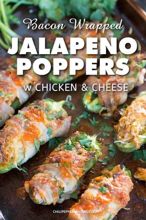 Jalapeno Appetizer, Stuffed Crab, Wrapped Jalapeno Poppers, Chicken And Cheese Recipes, Basil Butter, Stuffed Jalapeno, Chili Pepper Recipes, Bacon Wrapped Jalapeno Poppers, Jalapeno Popper Recipes