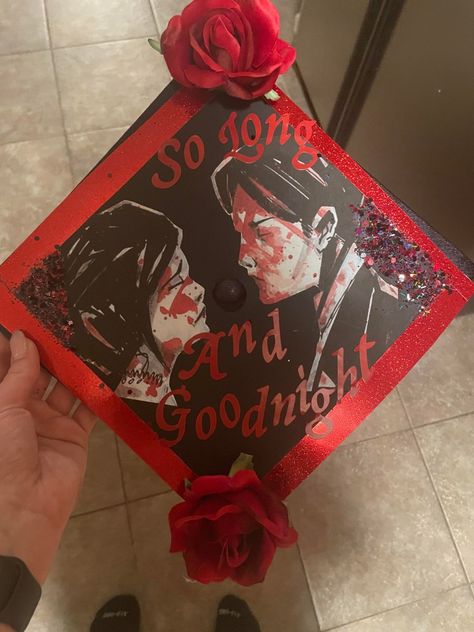 Red Graduation Cap, Grad Cap Decoration, Diy Grad Cap, College Grad Cap Ideas, Grad Cap Decorated, Graduation Cap Decoration Diy, High School Graduation Cap, College Graduation Cap Decoration, Grad Hat