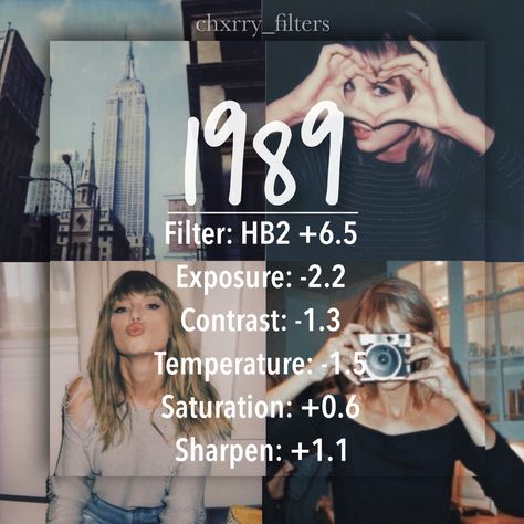 Taylor Swift Filter Photos, Vsco Photo Edits, 2014 Filter Tutorial, 1989 Taylors Version Aesthetic, Taylor Swift Edits Pictures, Vsco Editing Ideas, Taylor Swift Filter, Vsco Filters Aesthetic, Vsco Filter Ideas