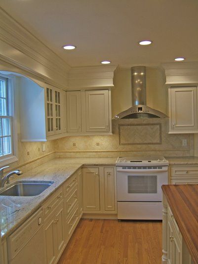 Soffit Ideas, Kitchen Soffit, Paint Cabinets White, Trim Ideas, Above Kitchen Cabinets, Above Cabinets, Crown Moldings, Interior Painting, Cabinets Kitchen