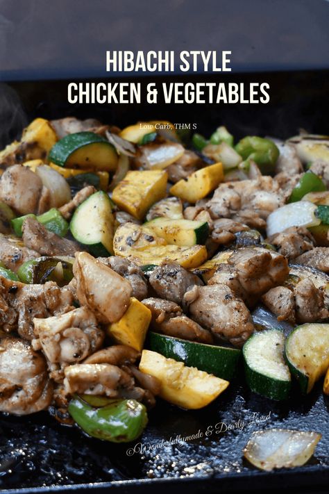 Hibachi Style Chicken, Grilling Recipes Meat, Grilling Recipes Chicken, Outdoor Griddle Recipes, Hibachi Recipes, Griddle Cooking Recipes, Hibachi Chicken, Grilled Vegetable Recipes, Outdoor Cooking Recipes