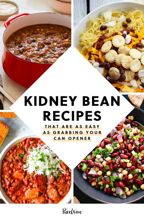 Magnus Method, Kidney Bean Recipes, Kidney Bean Soup, Beans Recipe Healthy, Beans Recipe Crockpot, Canned Beans Recipe, Easy Chicken Chili, Dry Beans Recipe, Red Beans Recipe