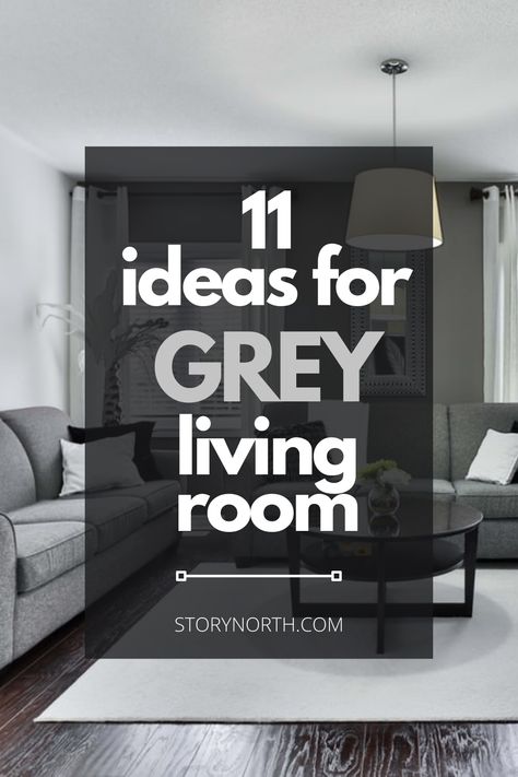 Grey Monochromatic Living Room, Dark Grey Sofa Living Room, Grey Flooring Living Room, Grey Family Rooms, Grey Carpet Living Room, Dark Grey Couch Living Room, Monochromatic Living Room, Gray Sofa Living, Dark Grey Living Room