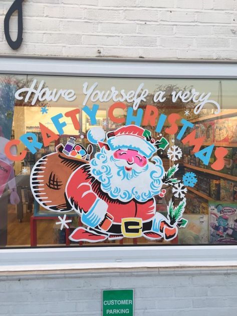 Posca Pens Window Art, Posca Pen Christmas Window, Posca Pen Window Art, Posca Christmas Art, Posca Christmas Window, Christmas Painted Windows, Christmas Window Paint, Christmas Window Painting Ideas, Window Painting Christmas