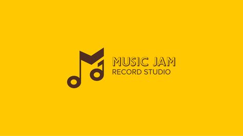 Jam Logo Design, Resturant Logo, Record Studio, Studio Logo Design, Logo Design Simple, Music Jam, Music Logo Design, Simple Logo Design, Music Logo