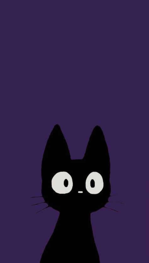 Black And Purple Wallpaper, Tapeta Z Hello Kitty, Wallpaper Cat, The Black Cat, Your 20s, My Tattoos, Iphone Wallpaper Themes, Edgy Wallpaper, Cool Wallpapers Art