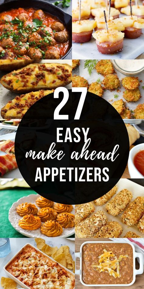 Happy Money Saver, Easy Make Ahead Appetizers, Frozen Appetizers, Happy Money, Make Ahead Appetizers, Appetizers Easy Finger Food, Best Appetizer Recipes, Finger Foods Easy, Easy Party Food