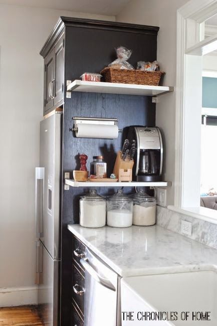 Small Kitchen Decoration, Floating Kitchen Shelves, Organiser Cucina, Boho Apartment, Interior Boho, Designer Decor, Small Kitchen Storage, Small Kitchen Decor, Interior Modern