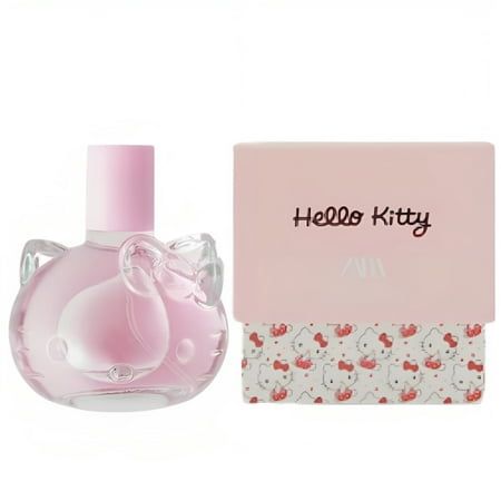 HELLO KITTY GIRLS PERFUME EDT 50 ML (1.7 FL.OZ). Eau de toilette. Fragrance pyramid includes notes of bergamot, pear and peony. A hypnotic and fun fragrance. ZARA HELLO KITTY EAU DE TOILETTE CONTENTS: ALCOHOL DENAT.  AQUA  PARFUM  BENZYL SALICYLATE  LIMONENE  LINALOOL  ALPHA-ISOMETHYL IONONE  HEXYL CINNAMAL  BHT  CITRONELLOL  CITRAL  Acid Red 33 Zara Hello Kitty, Zara Hello Kitty Perfume, Hello Kitty Perfume, Girls Perfume, Daily Routine Planner, Pretty Pink Princess, Hello Kitty Characters, Face Products, Kids Perfume