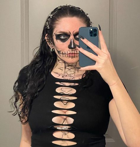 AHS Tate Halloween Skeleton Costume Hot Skeleton Costume, Tate Halloween Costume, Hot Skeleton, Ahs Tate, Skeleton Outfit, Halloween Skeleton Costume, Skeleton Clothes, Skeleton Halloween Costume, Skeleton Costume