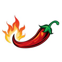 Chili Drawing Illustration, Chile Pepper Tattoo Ideas, Spicey Drawings, Chilly Tattoo, Chilli Pepper Tattoo, Chilli Drawing, Chili Pictures, Ivy Draw, Chicken Images