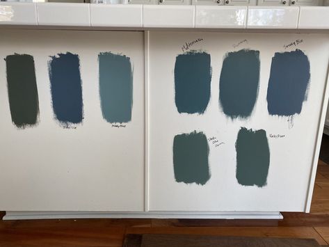 My Favorite Blue & Green Paint Colors - Anita Yokota Blue Green Paint Colors, Sherwin Williams Paint Colors Green, Blue Swatches, Blue Green Paint, Blue Green Bedrooms, Powder Room Paint, Sherwin Williams Blue, Green Grey Paint, Blue Green Paints