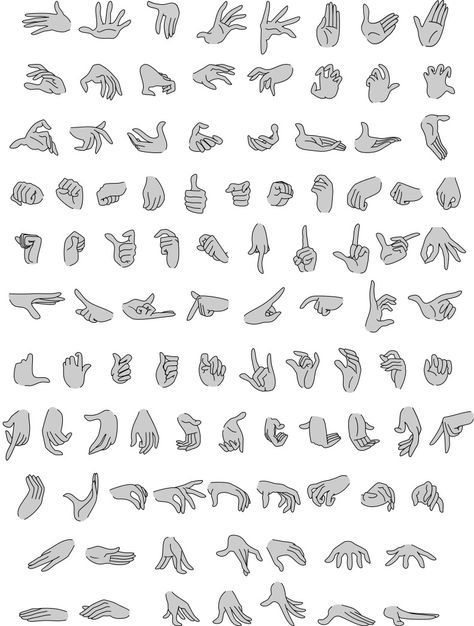 Hand Poses Hand Poses Reaching Out, Hand Drawing Pose Reference, Cute Hand Poses Drawing, Drawing Arms And Hands, Puppet Hand Reference, Hand Reference For Drawing, Hand Poses For Drawing, Sharp Hands Reference, Hands Drawing Styles